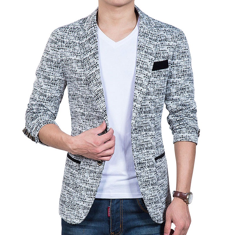 Cotton jacket Slim fit | Cotton blazer, H&m (men), Blazer