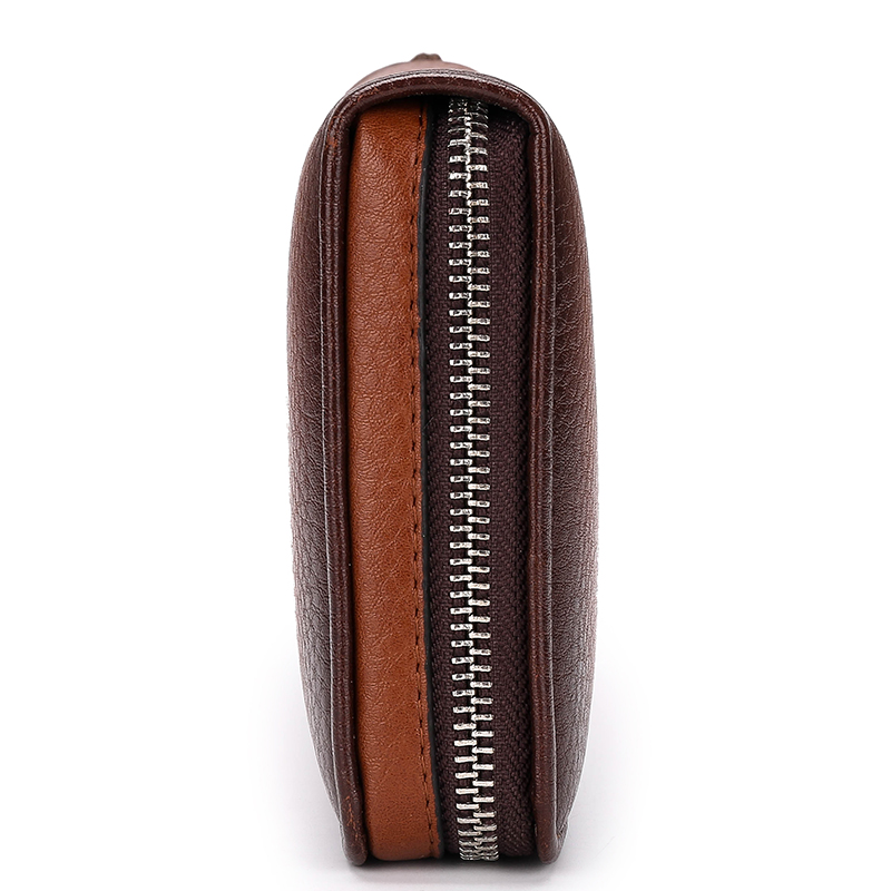 Luxury Leather Men&#39;s Clutch Wallets