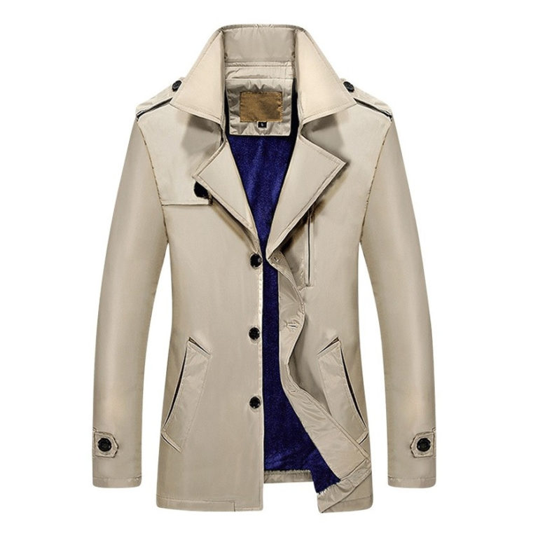 Autumn Spring Men's Trench Coat