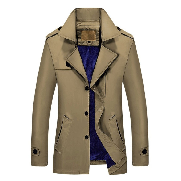 Autumn Spring Men's Trench Coat