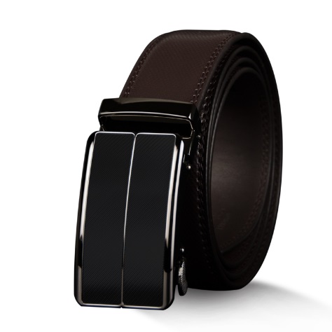 Men'S Belt With Automatic Buckle