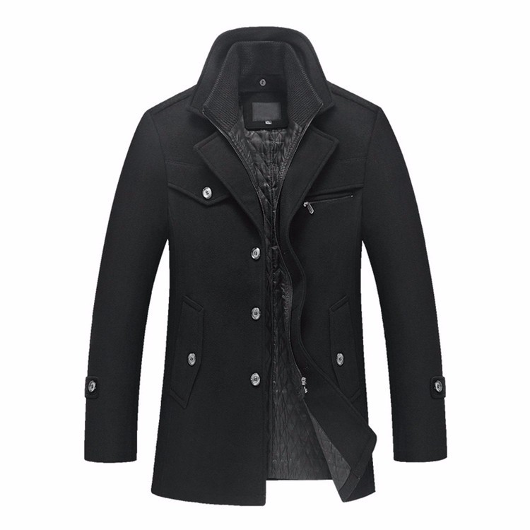 Winter Men Trench Coat