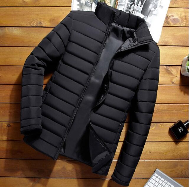 Male Jacket Casual Stand Collar