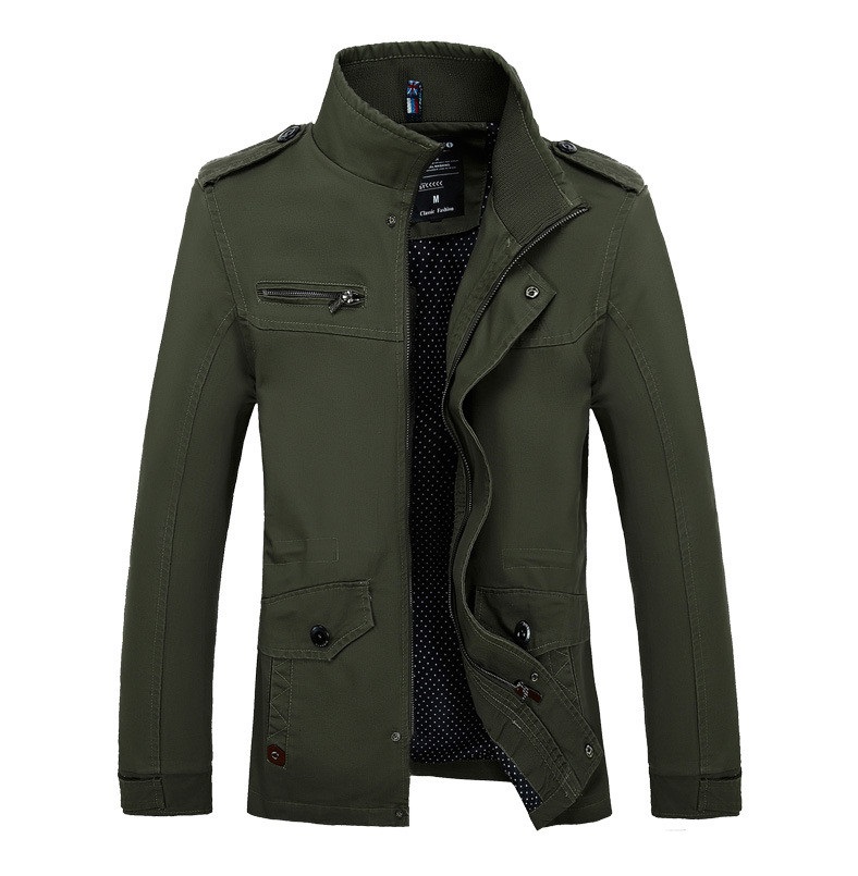 Elegant men's jacket for autumn, spring or winter