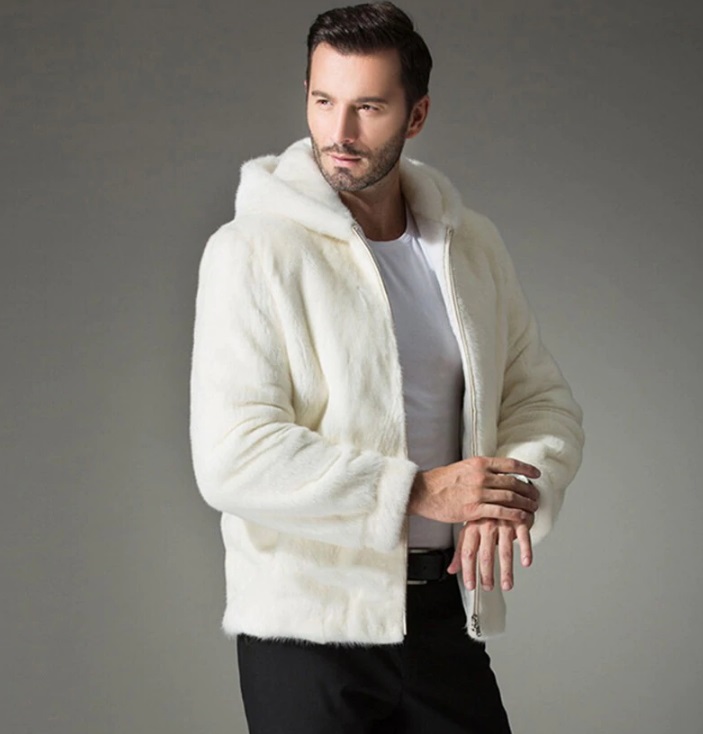 Men'S Short Fur Coat
