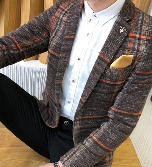 Men's Designer Tweed Blazer