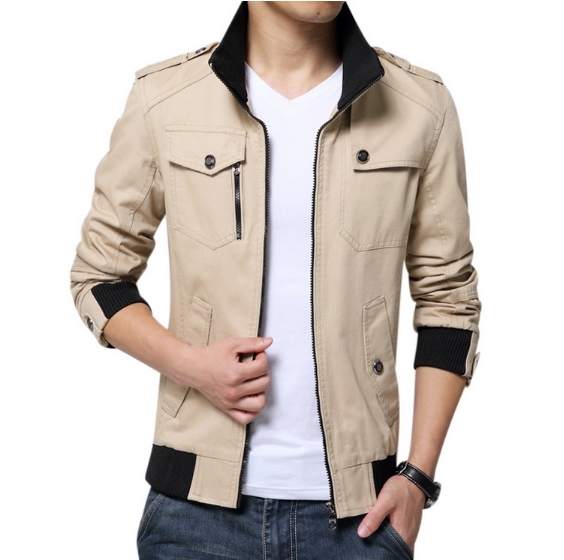 Jacket Spring Autumn Pure Cotton Casual