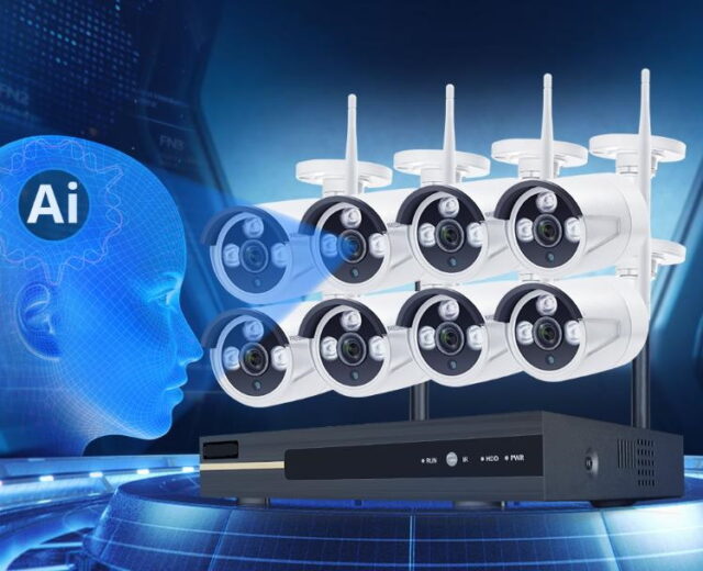 Multi Channel Outdoor Security System With Recorder
