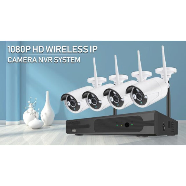 Multi Channel Wireless Security System with Recorder